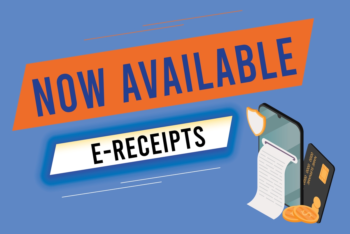 thumbnail for New E-Receipts Have Arrived!